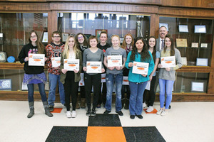 January Students of the Month