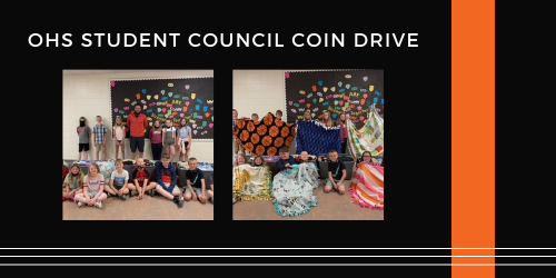 OHS Student Council Coin Drive