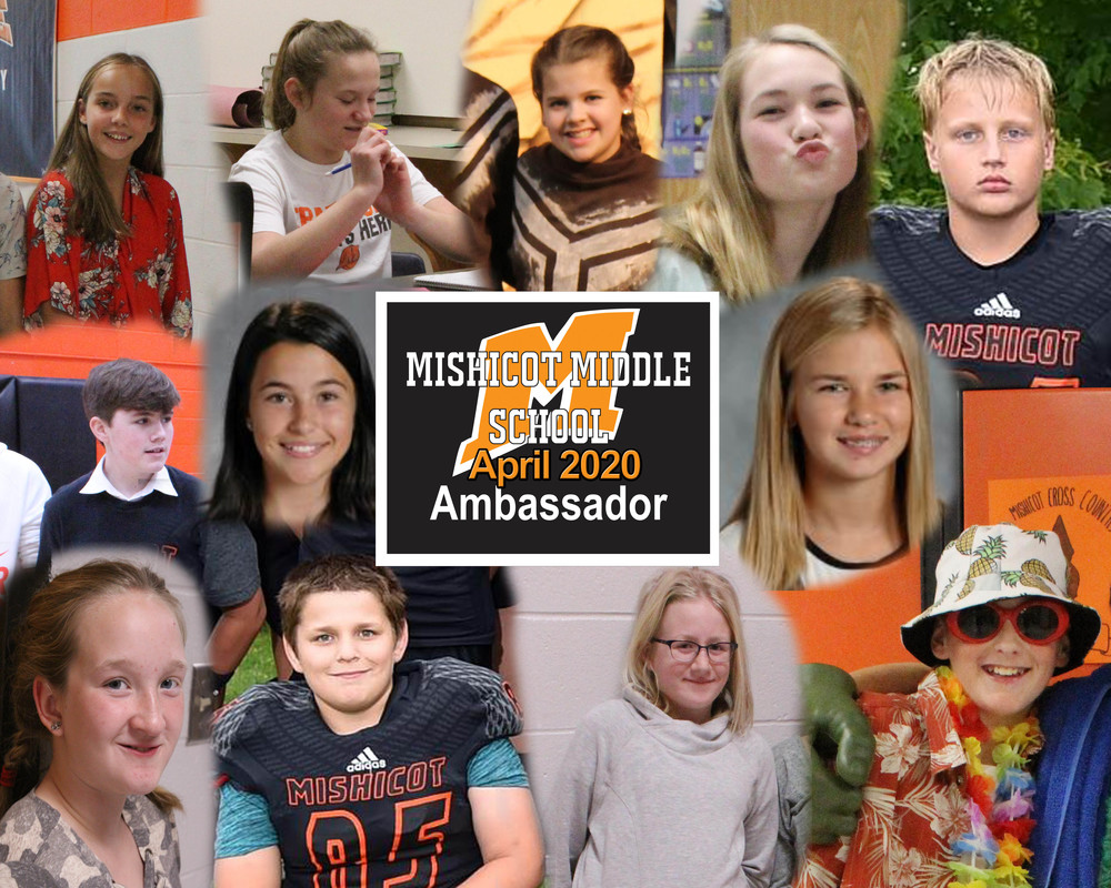 Middle School Ambassadors for April