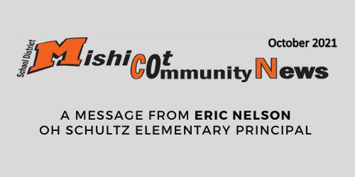 A message from Eric Nelson,  OH Schultz Elementary Principal 