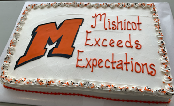 Mishicot Exceeds Expectations Cake