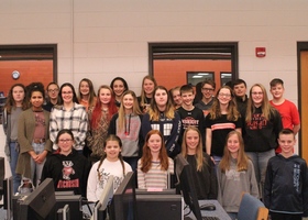 Middle School Ambassadors for November, December, and January!