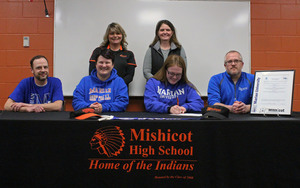 Student signs with Marian University