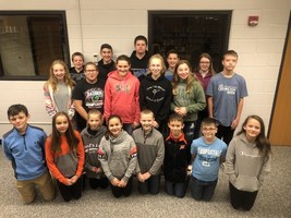 Middle School Ambassadors September and October