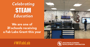 Mishicot recieves Fab Lab Grant