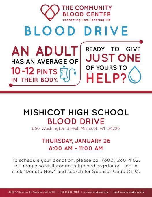 Blood Drive Flyer